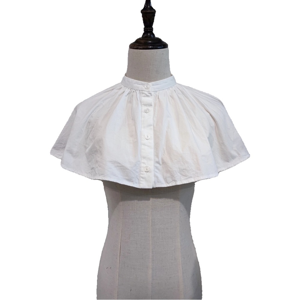 Tuck frill Collar